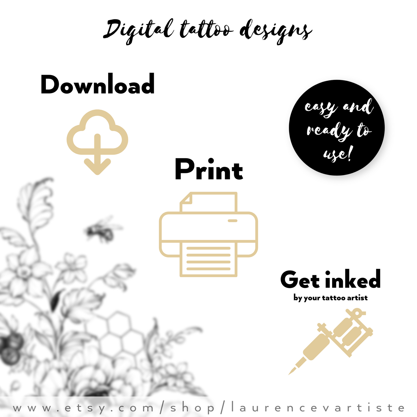 Sea Tattoo Flash | Whale Octopus Starfish Shell and Anchor