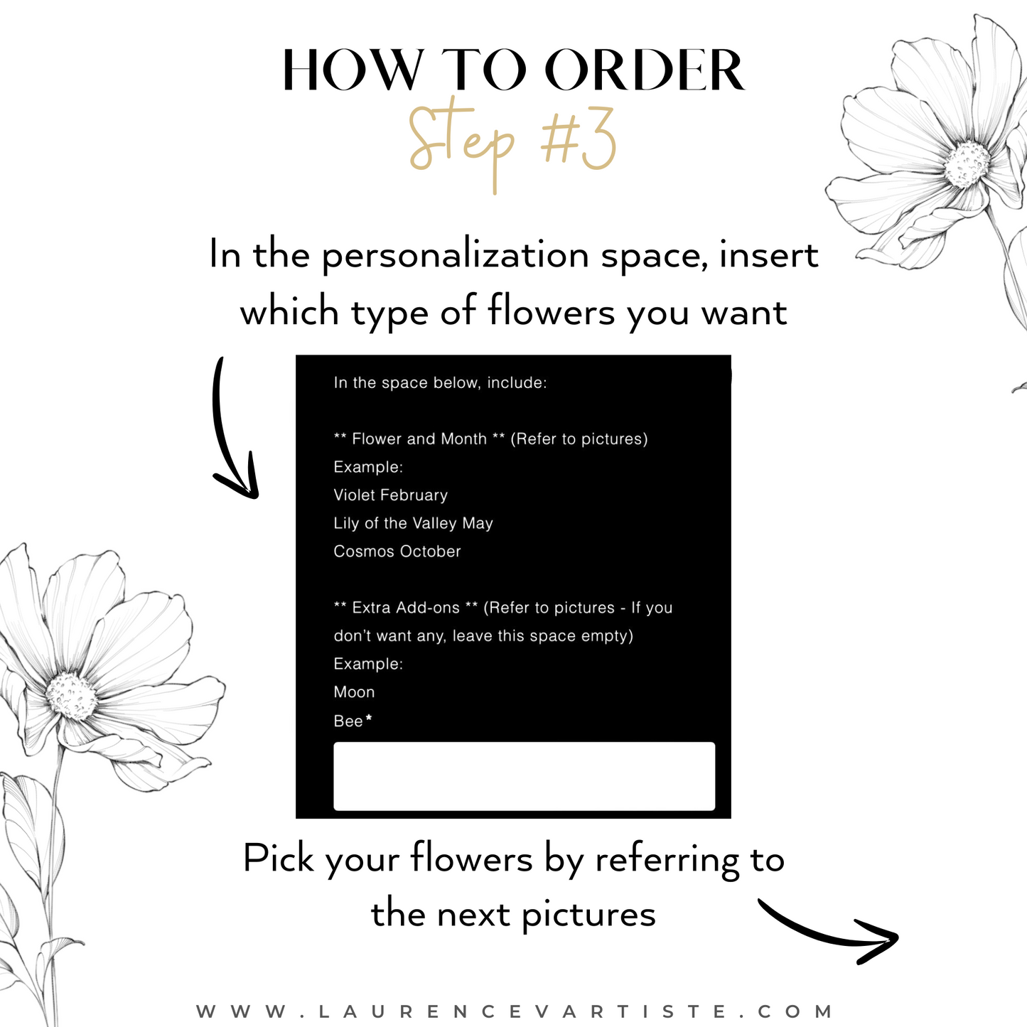 Custom Birth Flower Bouquet