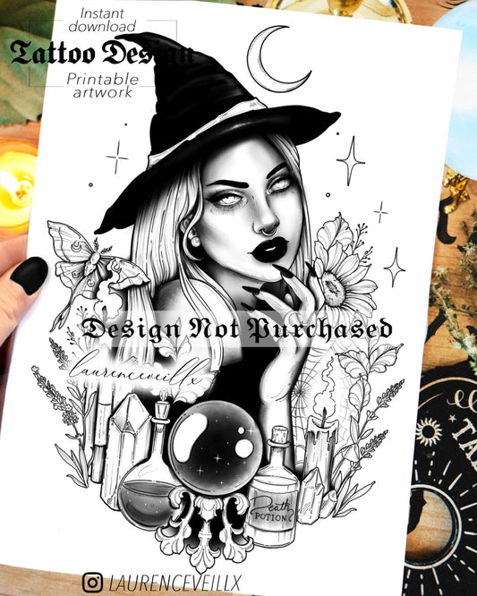 Witch Plants and Potions - LaurenceVartiste